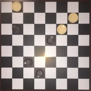 how to win checkers